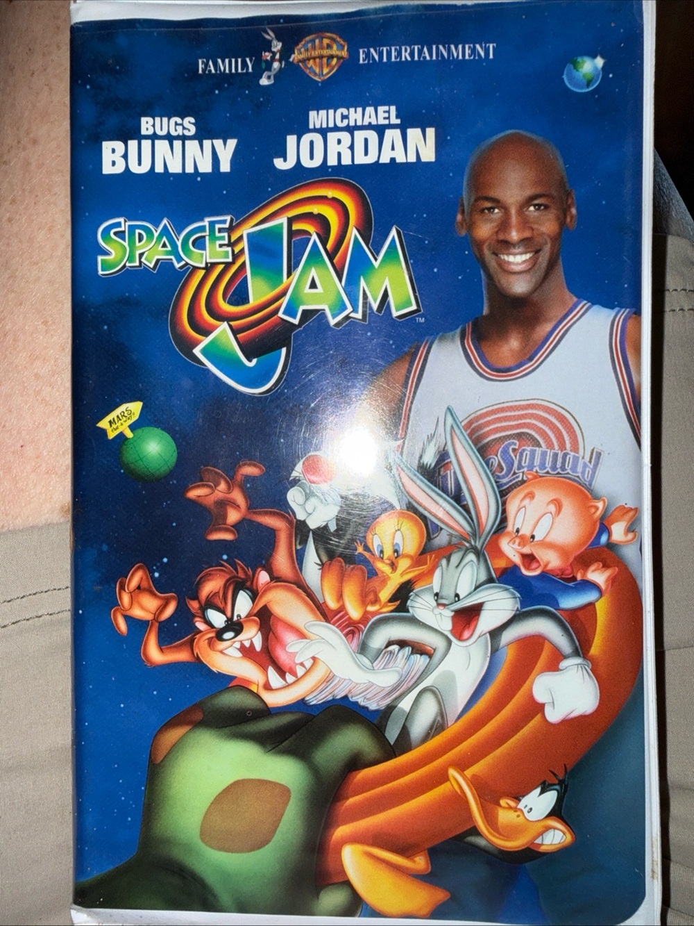 Space Jam VHS Bugs Bunny Michael Jordan
